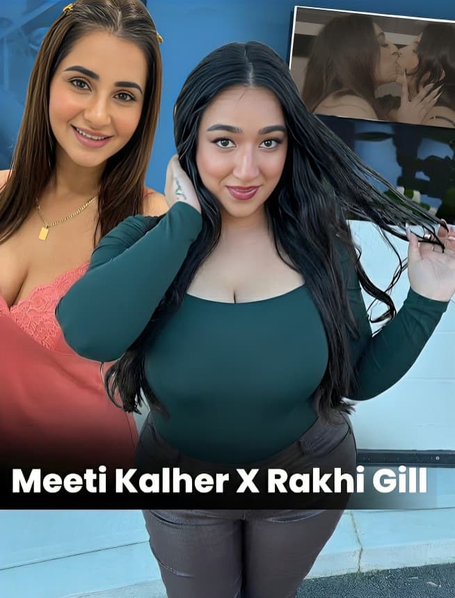 Featured image for Exclusive Onlyfans Models Rakhi Gill And Meeti Kalher Leaked Threesome Fucking Their Boyfriend in a Wild MMS