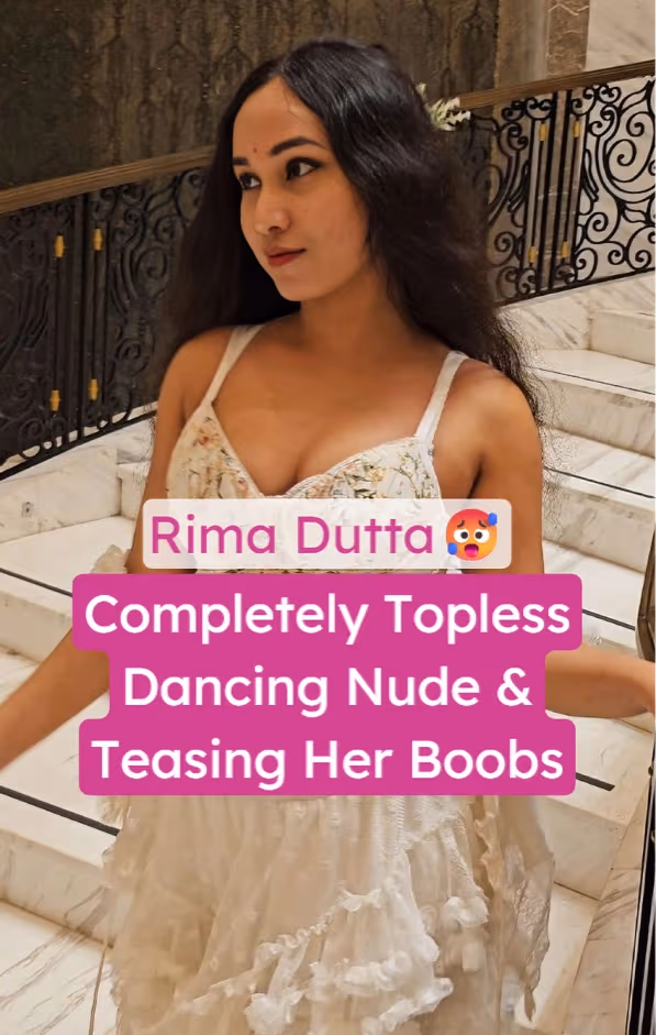 Featured image for Famous Hot Actress Rima Dutta Topless Dancing Nude Teasing Big Boobs Pressing Video